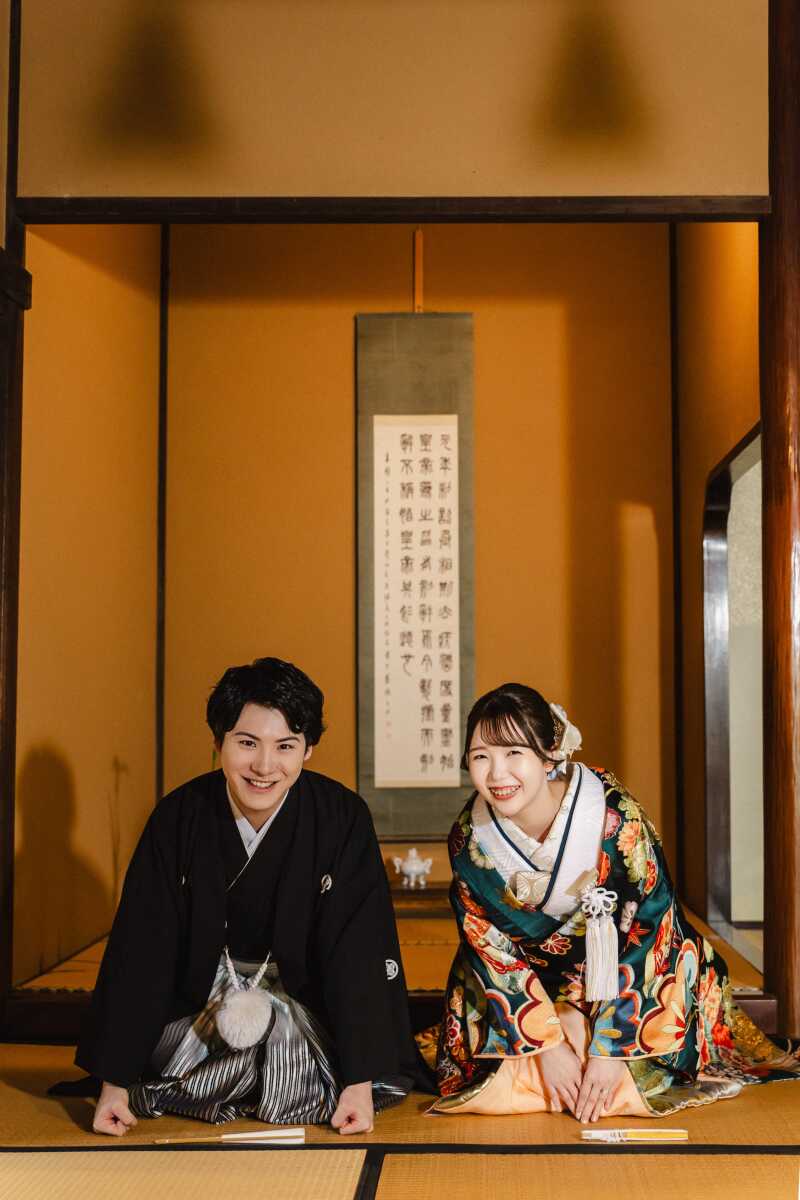 ふたりでごあいさつ