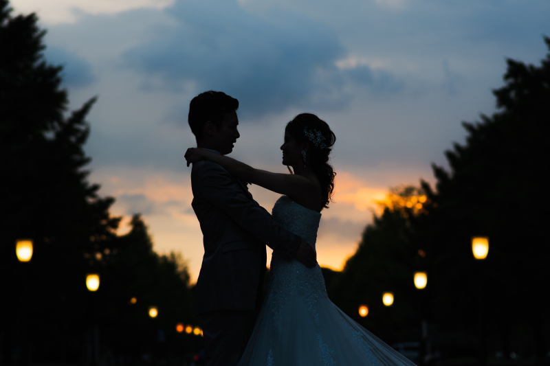 シルエットショット