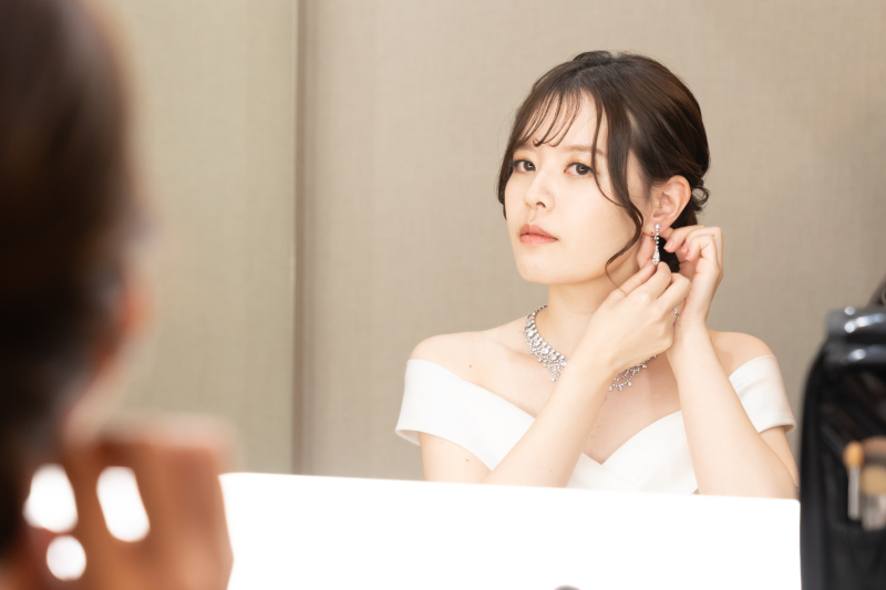 お支度を撮ってスイッチON