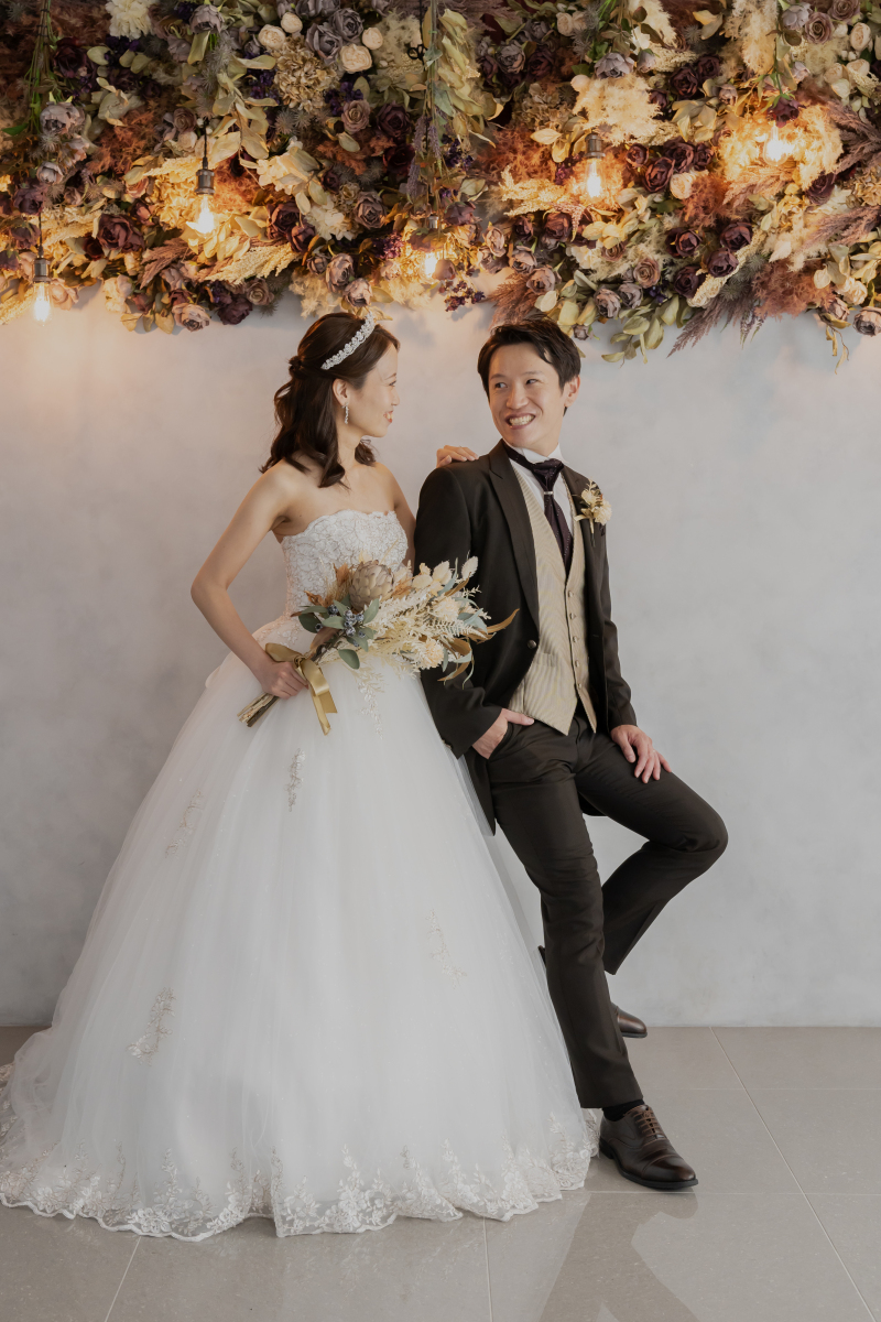 出発前のスタジオ撮影