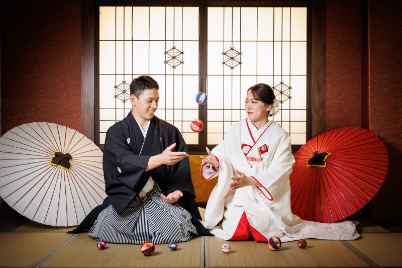 【美しい白無垢姿で】和装スタジオ撮影♡