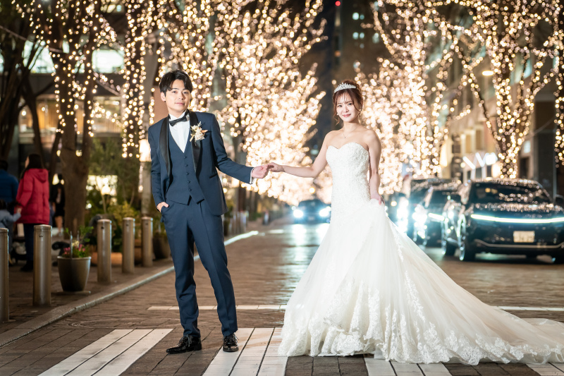 新郎様のエスコート◎