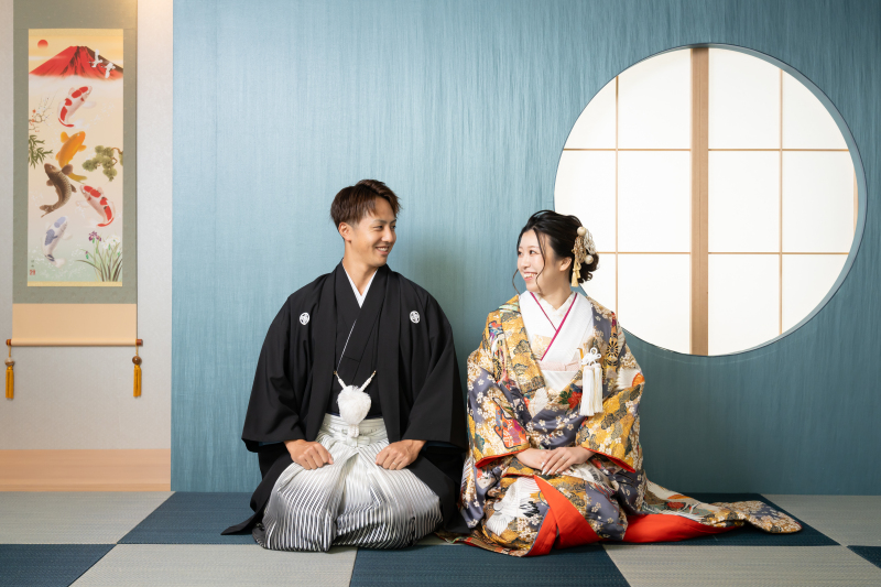 正座でニッコリ♪