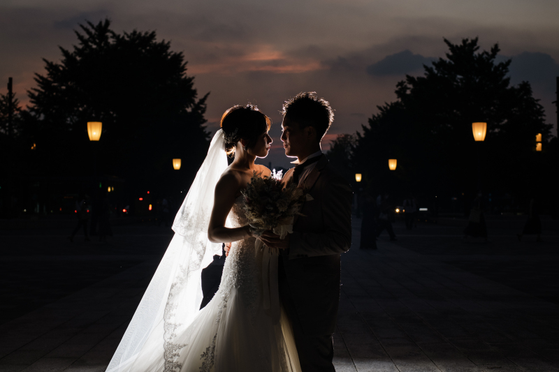 シルエットショット