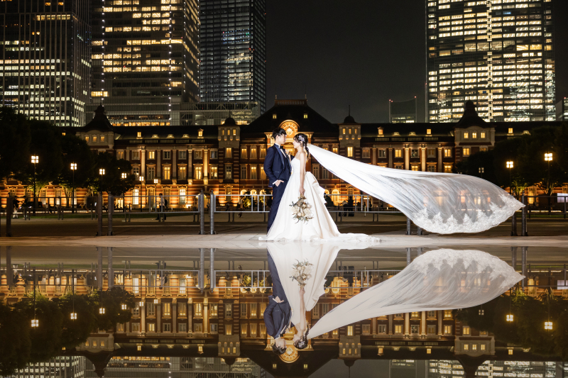 東京駅と言えばリフレクション!