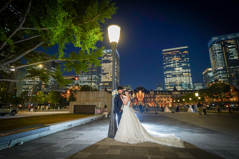 広大な背景のロケーション撮影♪