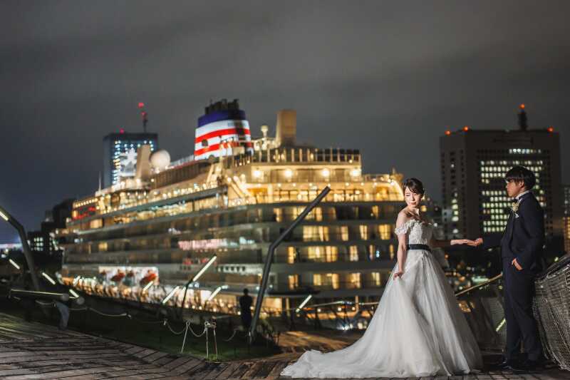 クルーズ気分の前撮り