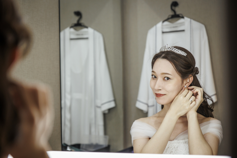 お支度ショット