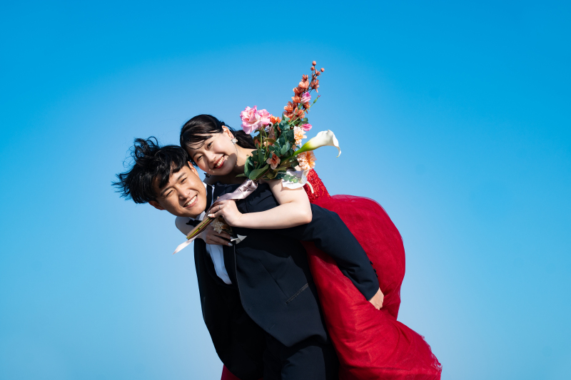 おんぶもサービス♪