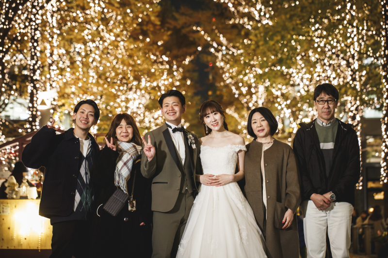 ご家族の皆様と！