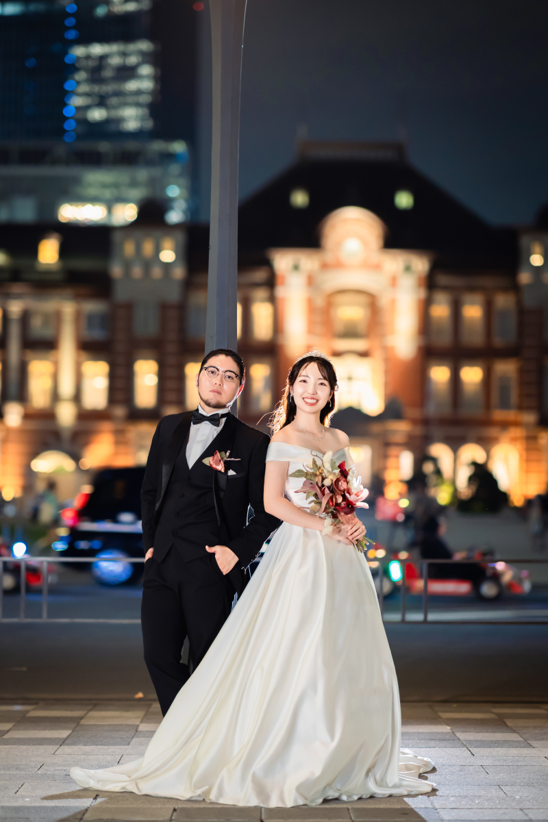 駅舎に染まるやさしい笑み