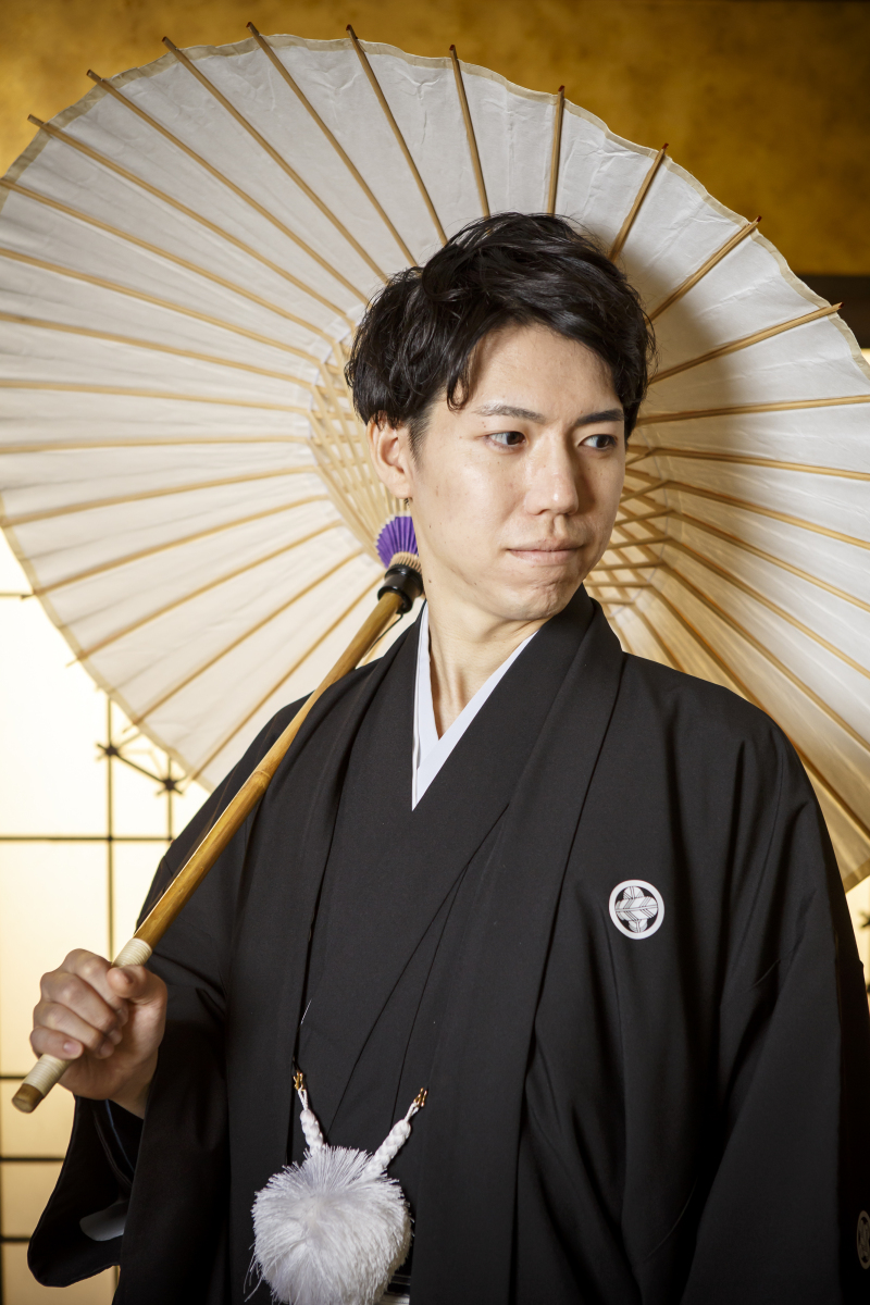 和装ソロショット【新郎様】