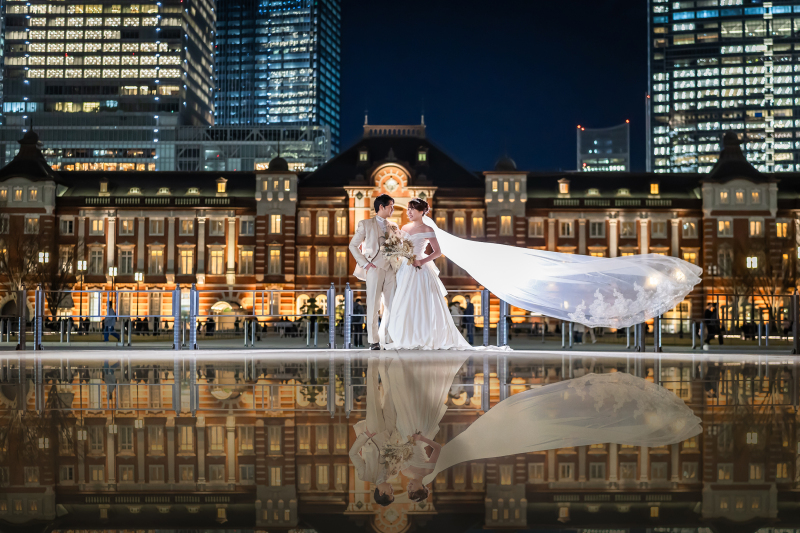 やっぱり映える!!ベールでリフレクション♫