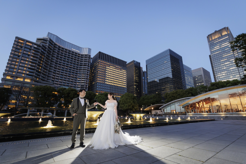 東京の真ん中で