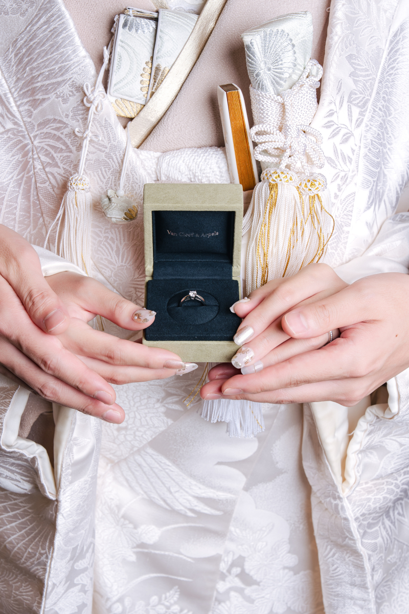 和の装いで、愛のしるし