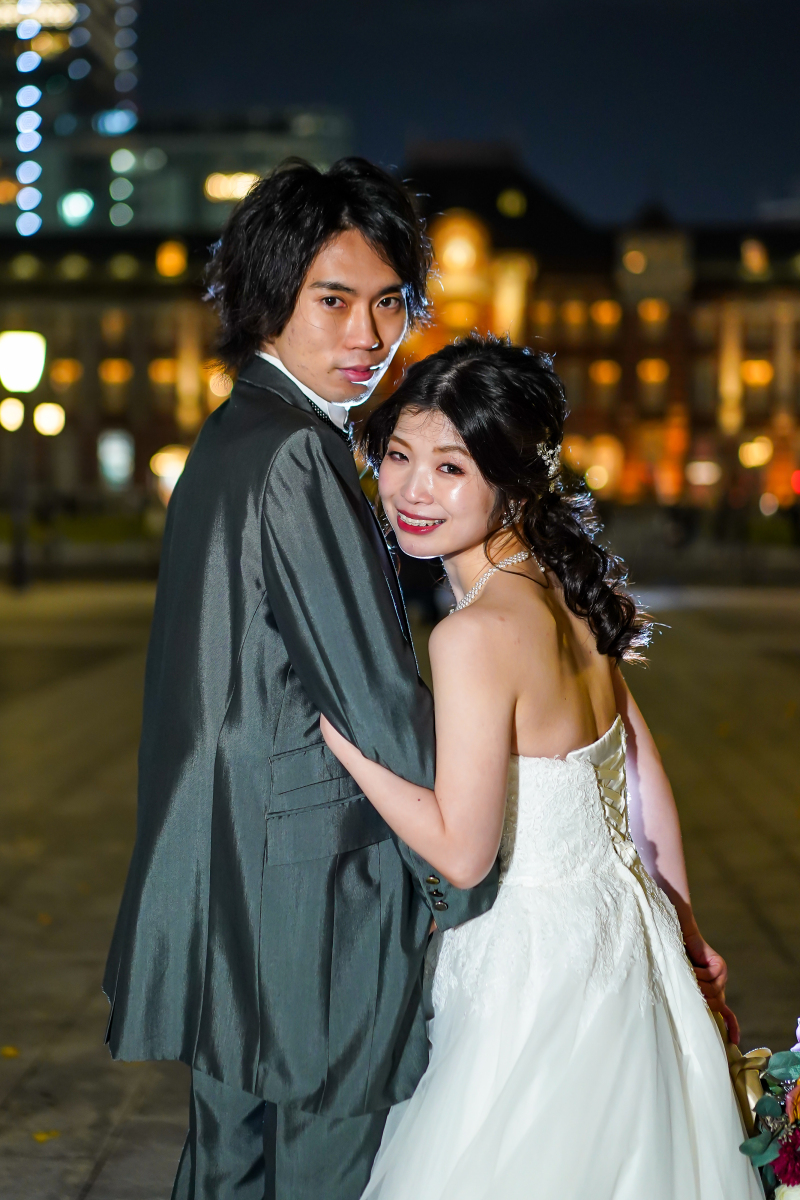 振り向きショット