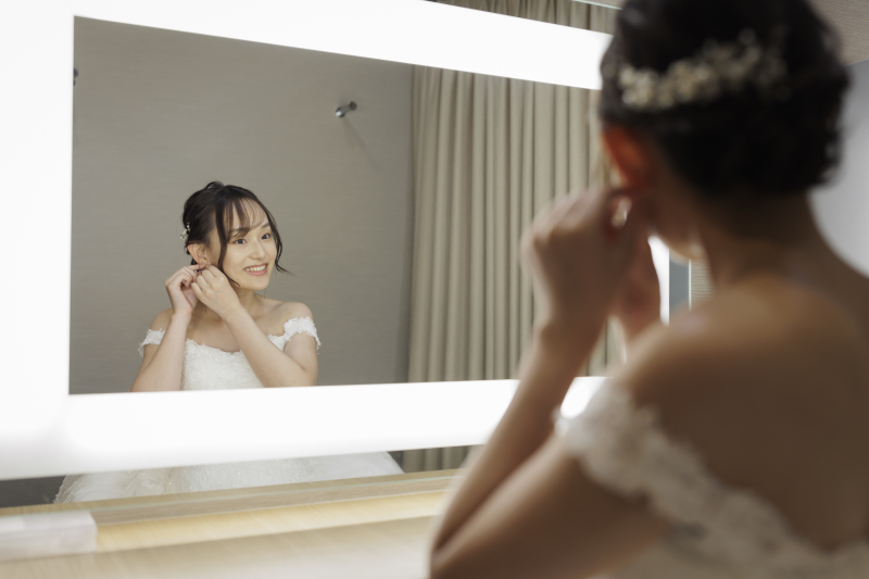 お支度をして【新婦様】