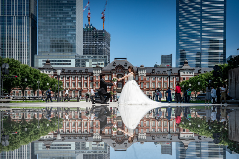 お昼間でもリフレクション(#^^#)