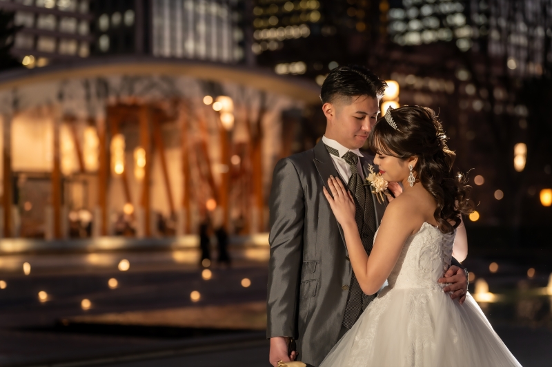 ナイトウェディングの魔法にかかって