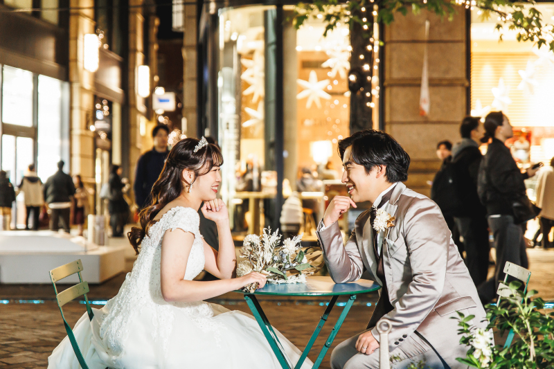 丸の内仲通りにて