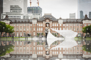 1日で昼の洋装ロケーションと和装スタジオ撮影