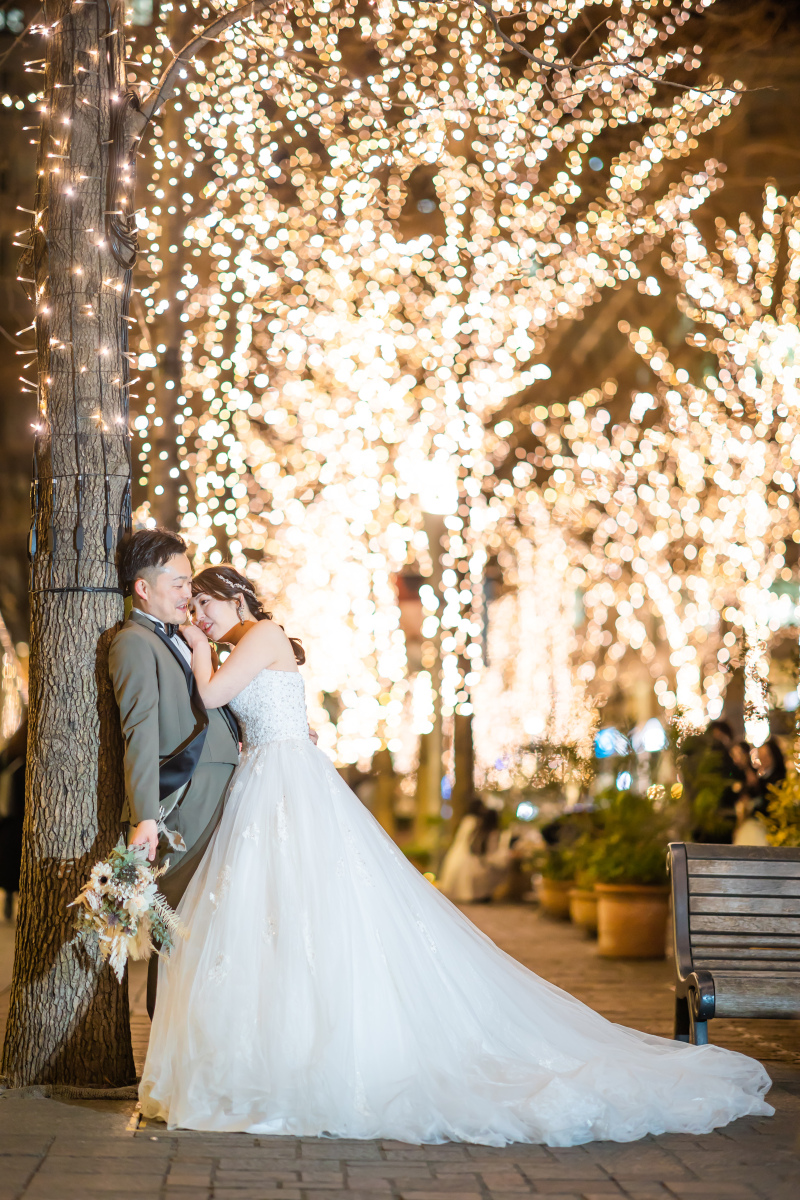 マジックアワーもイルミネーションも