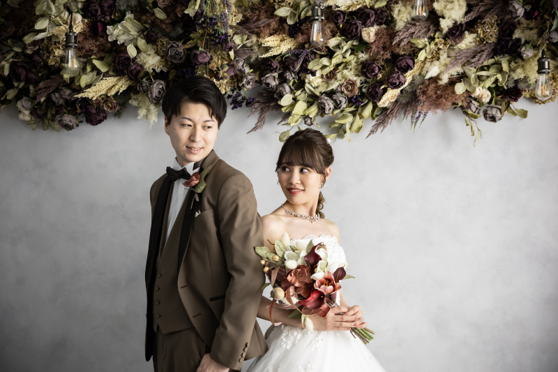 ドライフラワーが可愛いスタジオ♪