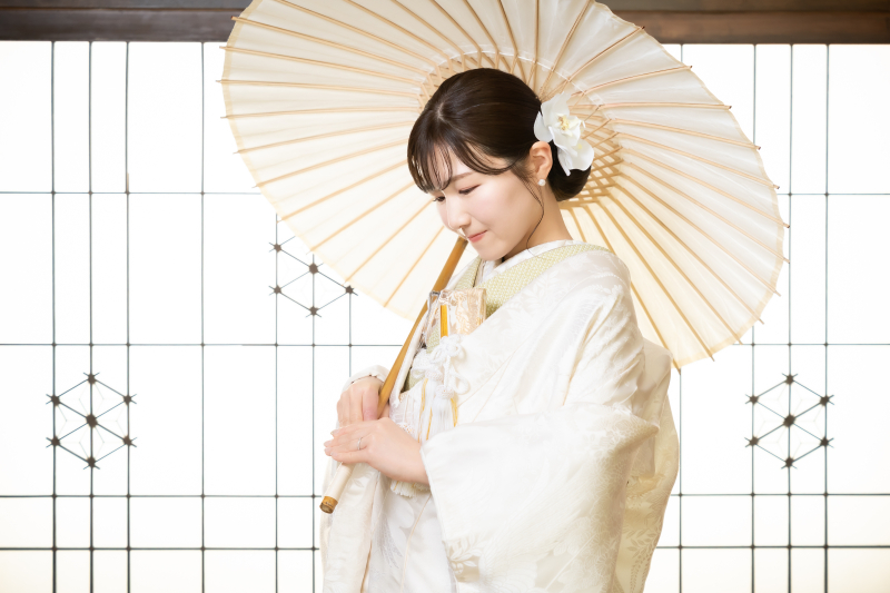 古き良き、日本の花嫁姿