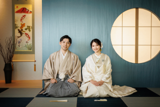 和装スタジオ撮影と洋装ロケーション撮影