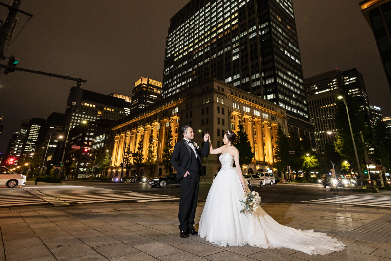 明治安田生命館を全体に