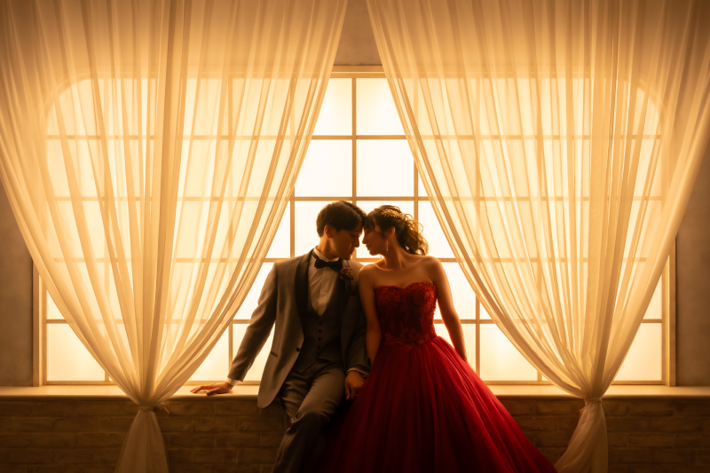 夕方に撮影したわけではないけれど…