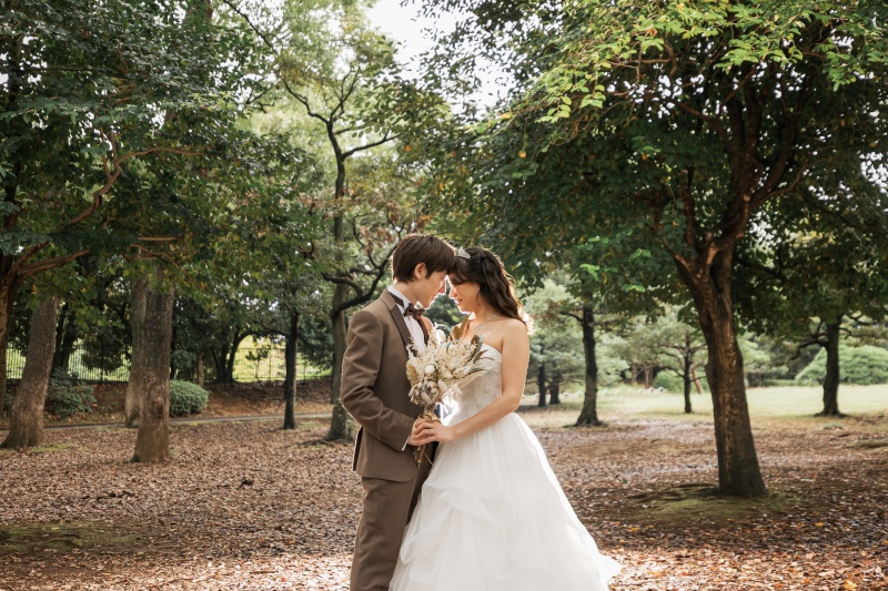 近接した安心感のある表情