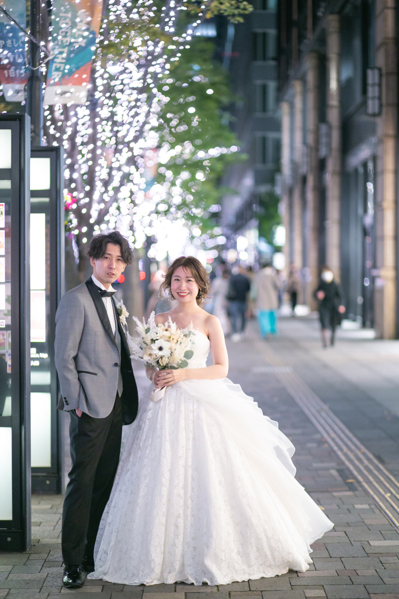 幸せいっぱいのお二人!