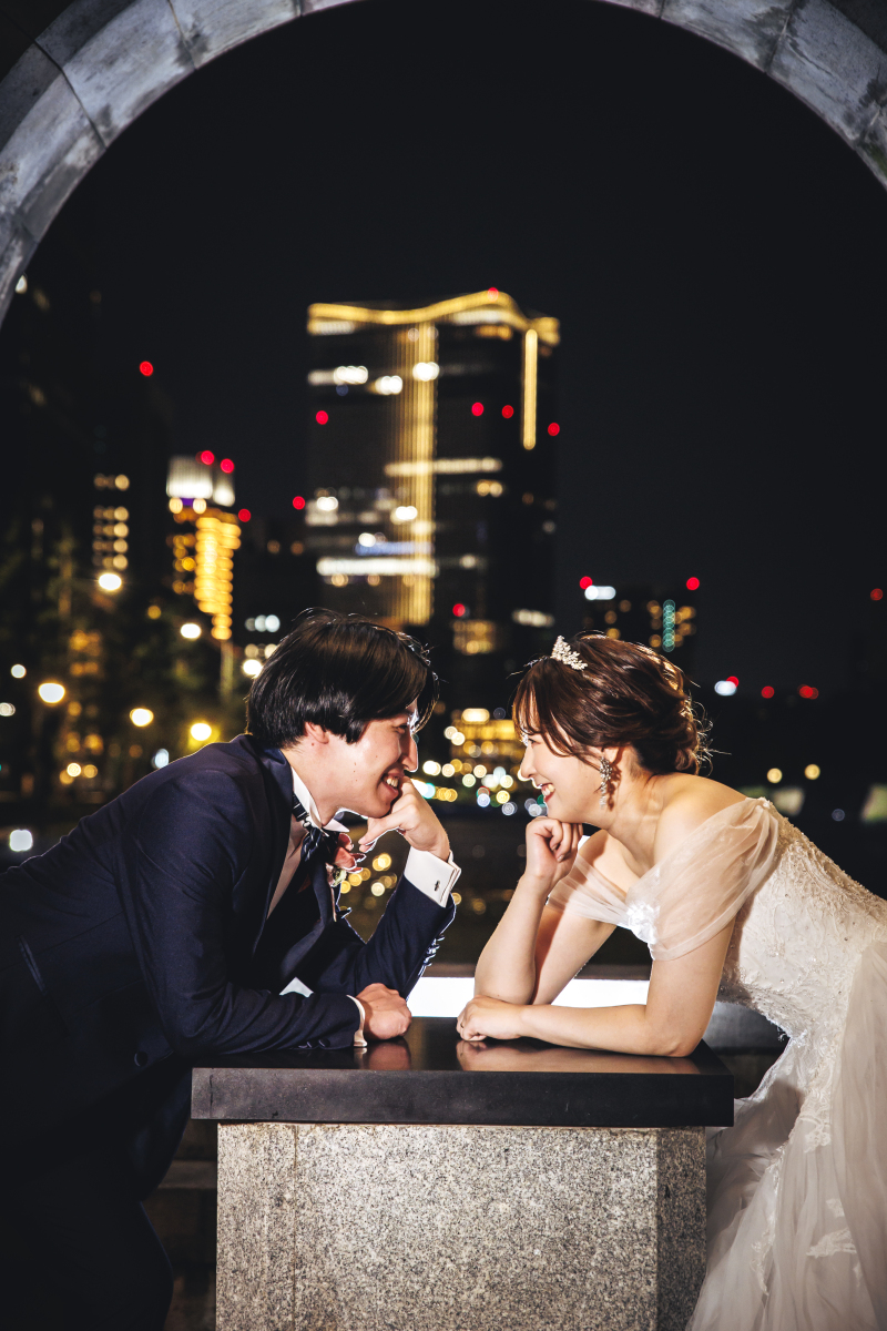 一緒のポーズで♡