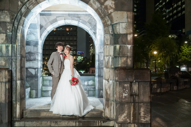 和田倉門での撮影♪