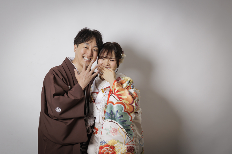 ふたりの笑顔に誓いをのせて