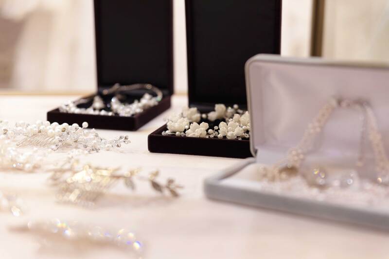 アクセサリーもプラン内で全て揃う★追加料金なし!