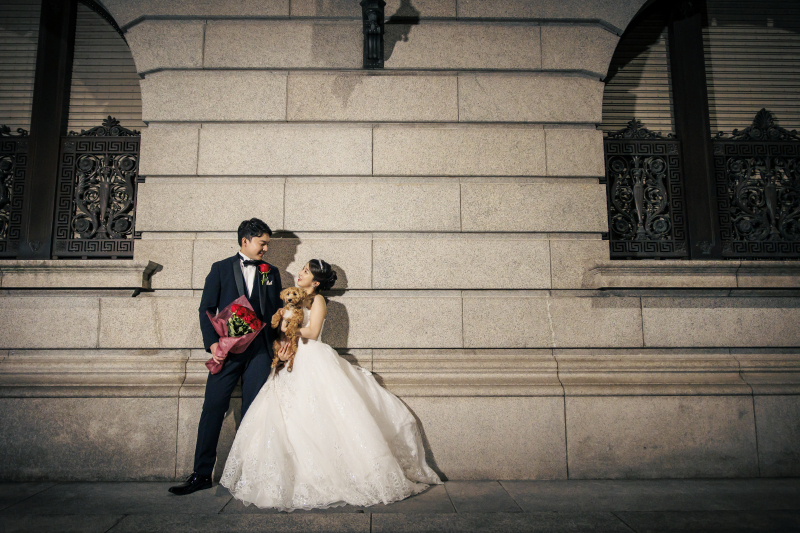 PHOTO WEDDING STYLE_ペットと一緒に撮影できる