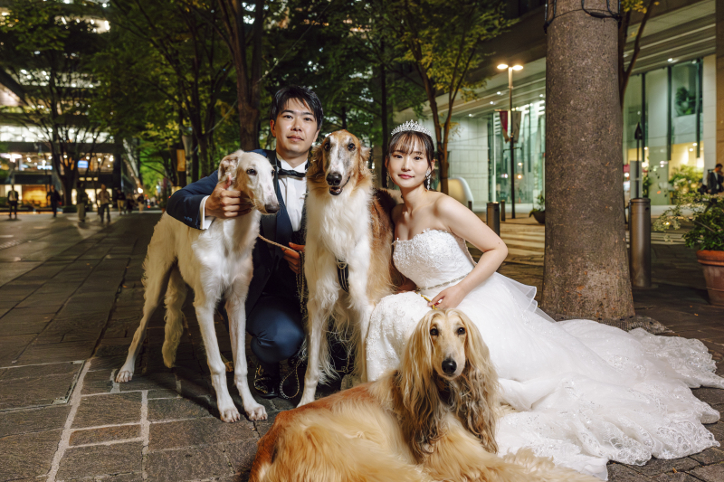 ペットと一緒に撮影しても追加料金はいただきません!