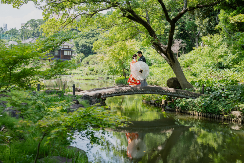 庭園撮影は特別価格109,800円〜ご用意☆