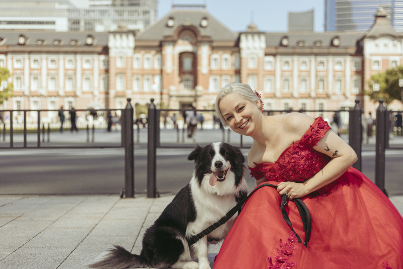 PHOTO WEDDING STYLE_ペットと一緒に撮影できる