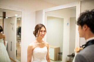 ドレス事前試着