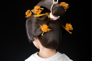 日本髪ヘアセット