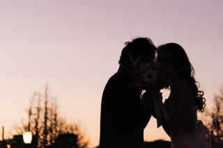 シルエット撮影