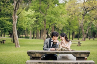 PHOTO WEDDING STYLE_森ロケプラン（代々木公園・葛西臨海・水元公園で自然を感じる撮影）