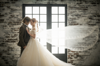 PHOTO WEDDING STYLE_洋装スタジオ（天候に左右されず和室やアンティークな空間で撮影を）