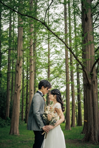PHOTO WEDDING STYLE_森ロケプラン（代々木公園・葛西臨海・水元公園で自然を感じる撮影）