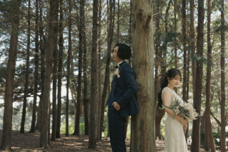 PHOTO WEDDING STYLE_森ロケプラン（代々木公園・葛西臨海・水元公園で自然を感じる撮影）