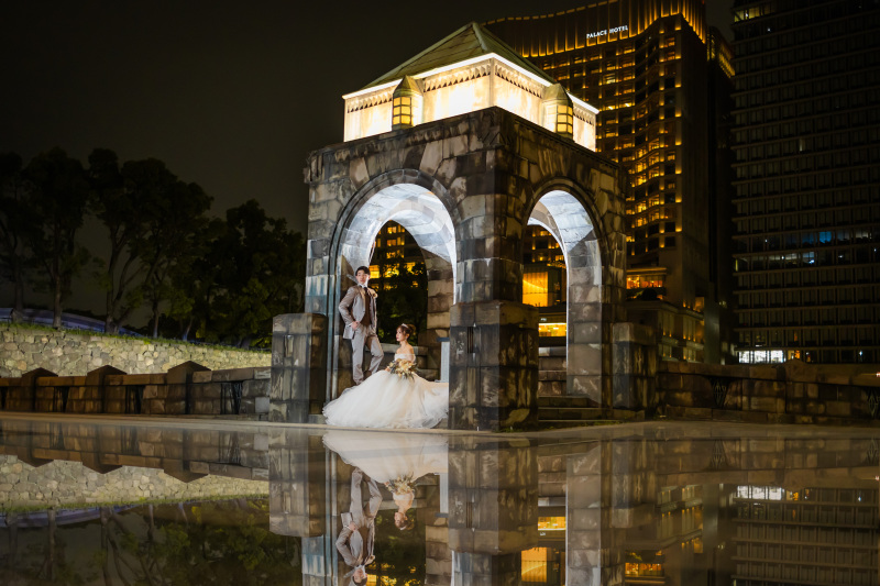 PHOTO WEDDING STYLE_夜景で撮影できる