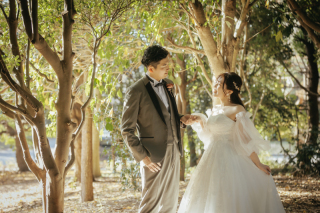PHOTO WEDDING STYLE_森ロケプラン（代々木公園・葛西臨海・水元公園で自然を感じる撮影）